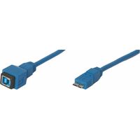 USB 3.0 B FEMALE TO USB 3.0 MICRO-B MALE 