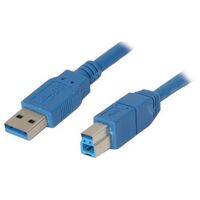 USB 3.0 A MALE TO USB 3.0 B MALE 