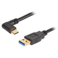 USB TYPE-C R/A TO USB CABLE 