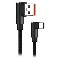 USB TYPE-C R/A TO USB R/A CABLE 