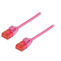 CAT6 UTP ULTRA-THIN PATCH CABLES IN COLOUR 