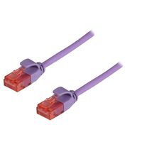 CAT6 UTP ULTRA-THIN PATCH CABLES IN COLOUR 