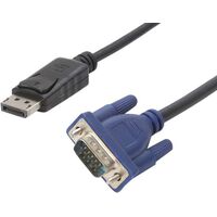 DISPLAYPORT TO MALE VGA CABLE 