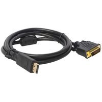 DISPLAYPORT TO MALE DVI CABLE 