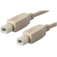 USB-B CABLES TYPE “B” MALE TO MALE 