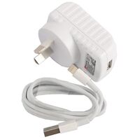 USB MAINS CHARGER - PROLINK PACKAGED 