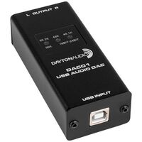 USB AUDIO DAC 24-BIT / 96 KHZ - DAYTON 