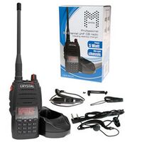 CRYSTAL MOBILE - 5W HANDHELD UHF CB RADIO - SINGLE UNIT - RECHARGEABLE - DBH50R 