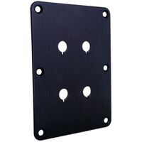 SPEAKER TERMINAL PLATE 4x5½” BLACK 