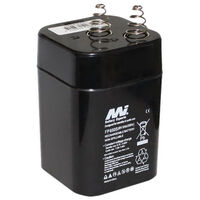 SLA Cyclic & Standby Battery Lantern | Capacity: 5Ah | 6V | Terminal: Spring | For Torches