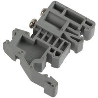 DIN RAIL END BRACKET 