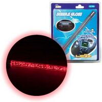 LED 6 152MM BUBBLE GLOW RED 