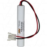 NiCd Emergency Lightning Battery | Capacity: 1600mAh | 3.6V | For Stanilite GP160SCKT3AMX, 03-01204, 3KRMT23/43