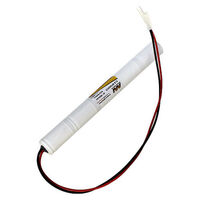 NiCd Emergency Lightning Battery | Capacity: 1600mAh | 6V | For Mustang MU24M