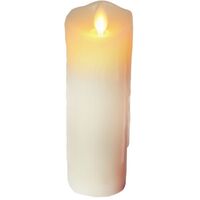 FLAMELESS LED CANDLE MOVING WICK 