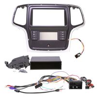 INSTALL KIT TO SUIT JEEP GRAND CHEROKEE WK (SILVER/BLACK) 