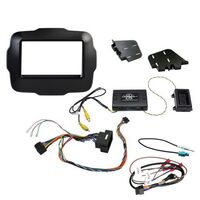 INSTALL KIT TO SUIT JEEP RENEGADE (BLACK) 