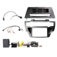 INSTALL KIT TO SUIT BMW X5 E70 - AMPLIFIED (BLACK) 