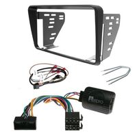 DOUBLE DIN INSTALL KIT TO SUIT FORD FALCON AU SERIES II & III (BLACK) 