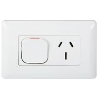 LARGE DOLLY WALL POWER OUTLET 15A 