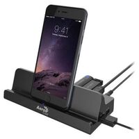 4 PORT USB CHARGING & HUB WITH STAND 