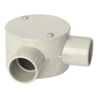 CONDUIT 3 WAY JUNCTION BOX 