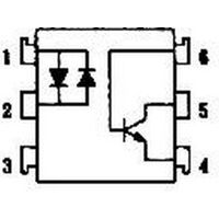 PHOTO-OPTOCOUPLER 6 PIN AC 