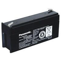 SLA Cyclic & Standby Battery Panasonic | Capacity: 3.4Ah | 6V | Terminal: Spade 4.75mm | To Replace Hitachi HP3-6, Yuasa NPH3.2-6 NP3-6 and more