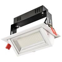 ANGLED LED SPOT DOWNLIGHT RECTANGULAR 240x145mm 