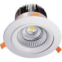 PREMIUM LED DOWNLIGHT 20° GIMBAL DIMMABLE 95MM-195MM 