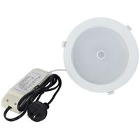 30W LED DOWNLIGHT 225MM WITH PIR MOTION SENSOR 