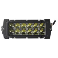 DUAL ROW LED LIGHT BARS - 4D FISHEYE PROJECTOR LENS 