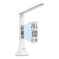 DESKTOP LED LIGHT WITH DIGITAL CLOCK 