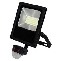 LED FLOODLIGHT WITH PIR MOTION SENSOR - IP65 - **LIMITED STOCK 