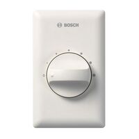 VOLUME CONTROL WALL PLATES 100V - BOSCH 