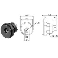 EIAJ-05 DC PANEL MOUNT SWITCHED 