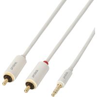 3.5MM STEREO TO RCA PLUGS 