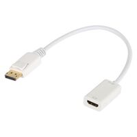 DISPLAYPORT [M] TO HDMI [F] ADAPTOR LEAD 