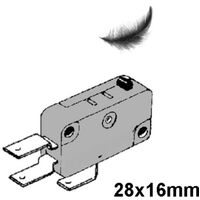 SWITCH LIGHT PRESSURE 16A 4.8mm 