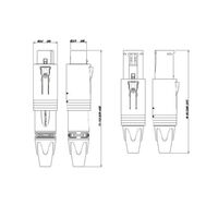 XLR UNISEX CONNECTOR 