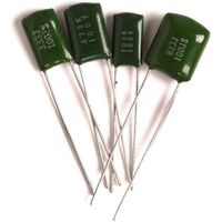 POLYESTER & POLYPROPYLENE CAPACITOR | Value: 1.5 nF | Tolerance: %5 | Pitch: 4mm | 100Vdc | For Hobby | For PCB | For TV