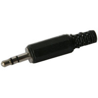 3.5mm STEREO PLUG PLASTIC 