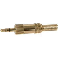 3.5mm STEREO PLUG GOLD PLATED 