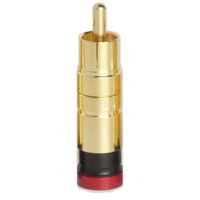 RCA PLUGS - COMPRESSION GOLD RG59 