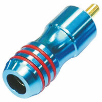 RCA PLUGS - BLUE METAL 