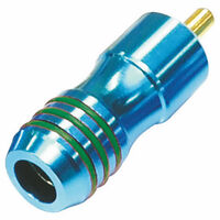 RCA PLUGS - BLUE METAL 