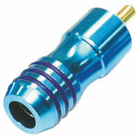 RCA PLUGS - BLUE METAL 