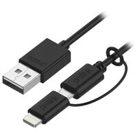 USB 2.0 TO MICRO USB + LIGHTNING ADAPTOR 