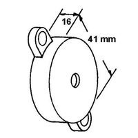 PIEZO BUZZER 41MMØ 