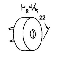 PIEZO ELEMENT 22MMØ 